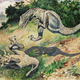 Illustration for article titled Celebrating Charles R. Knight, the artist who first brought dinosaurs and megafauna to life